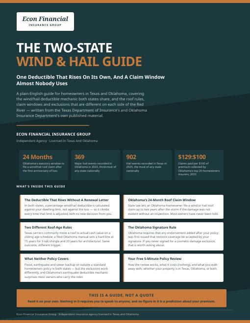 Cover of the Two-State Wind & Hail Guide